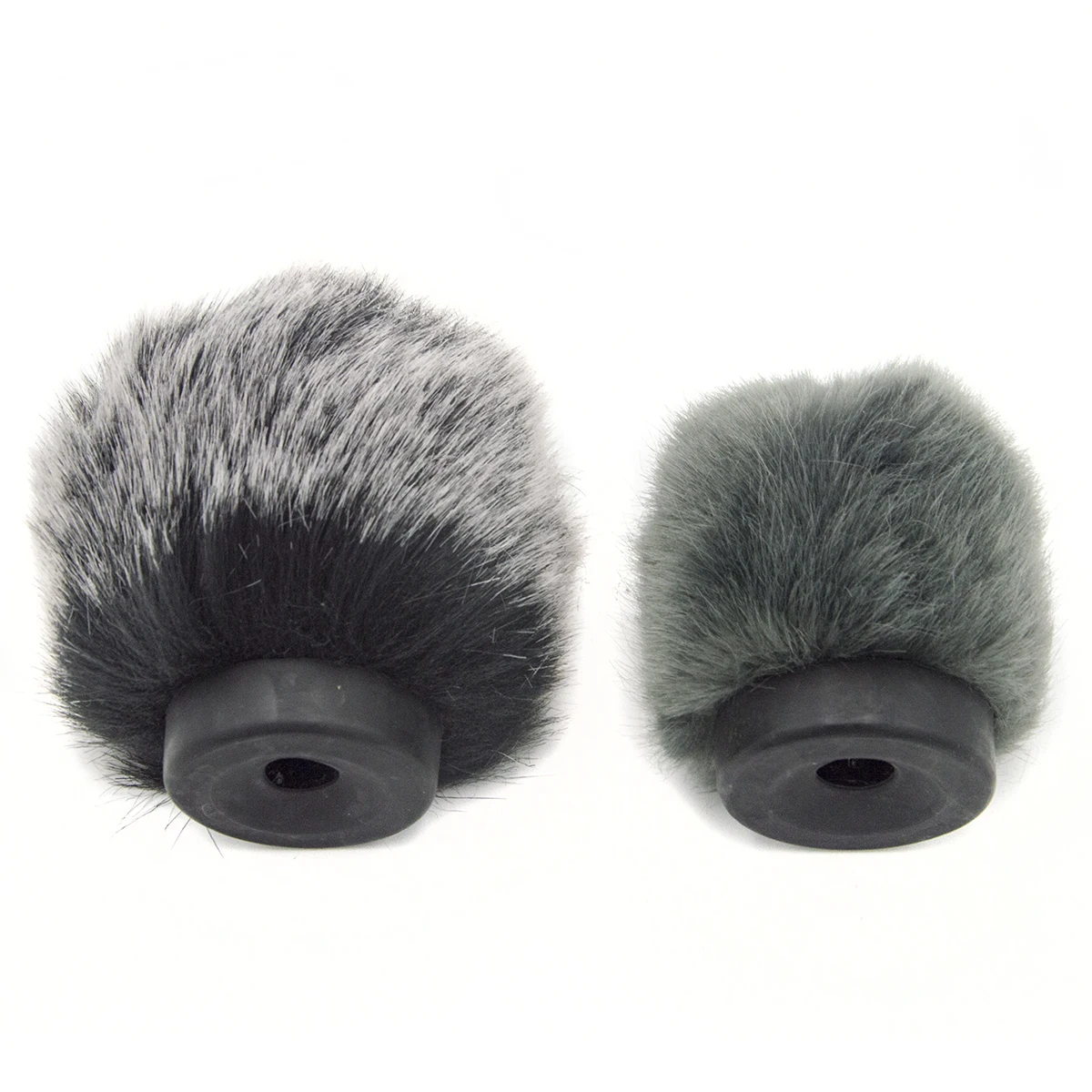 Coolvox Fur Windscreen Furry Windshield Muff for Condenser Microphone Wind Shield Protection Outdoor Interview Mic Cover 6.5cm