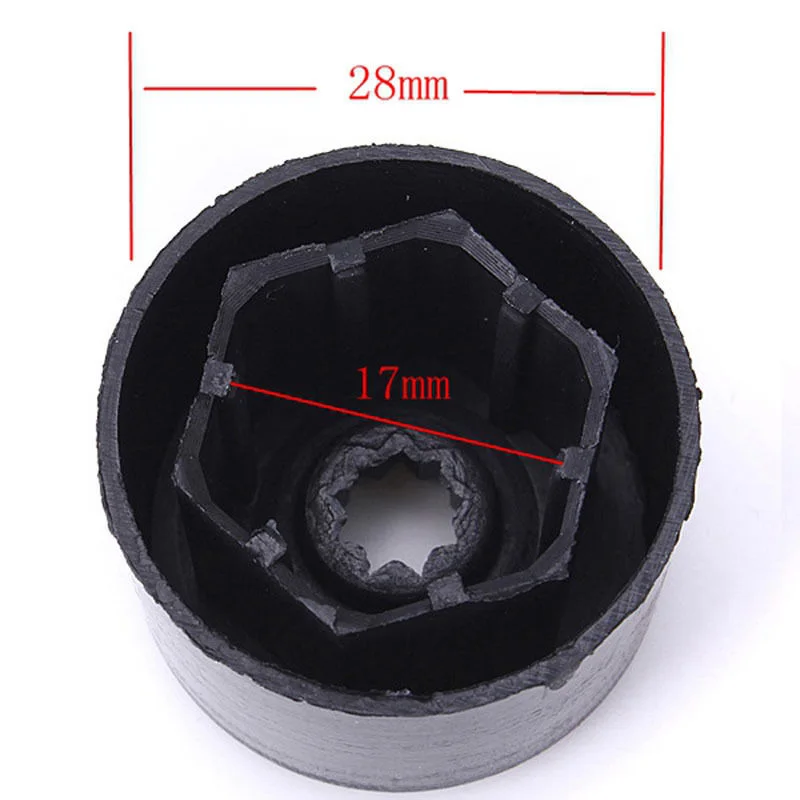 JX-LCLYL 20pcs 17mm Wheel Lug Nut Bolt Cap Dust Cover+Hook Kit For VW
