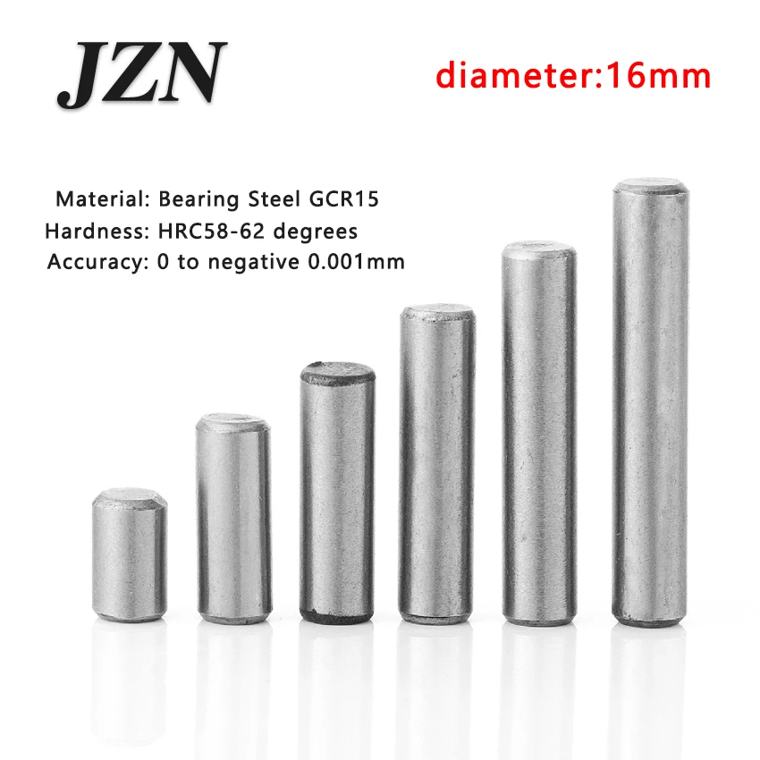 5PCS/lot 16*20 16*30 16*60 16*16 Bearing Steel Cylindrical Pins - Dowel Pins-Needle-Positioning pin