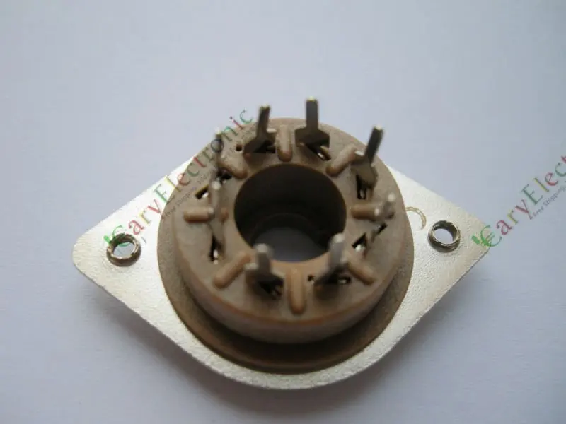 Tubo de vacío estilo Belton de 8 pines, válvula de montaje PCB para EL34 6550 KT88, venta al por mayor y al por menor, 4 Uds.
