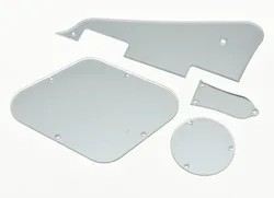 LP Pickguard Cavity Covers Turss Rod Cover for Epiphone Les Paul Silver Mirror