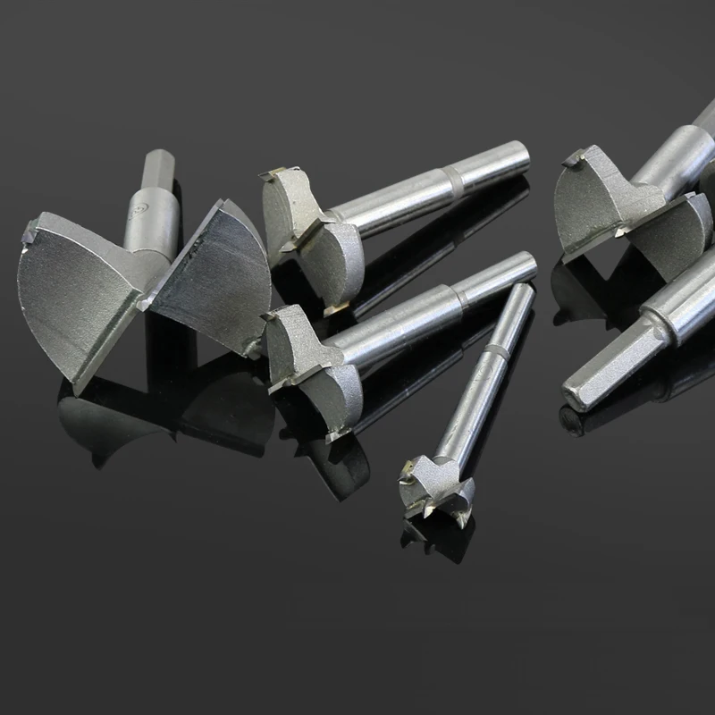 55mm 60mm 65mm 70mm Carbide Alloy Forstner Woodworking Wood Plastic Cylindrical Hinge Cutter Tool Boring Hole Saw Core Drill Bit