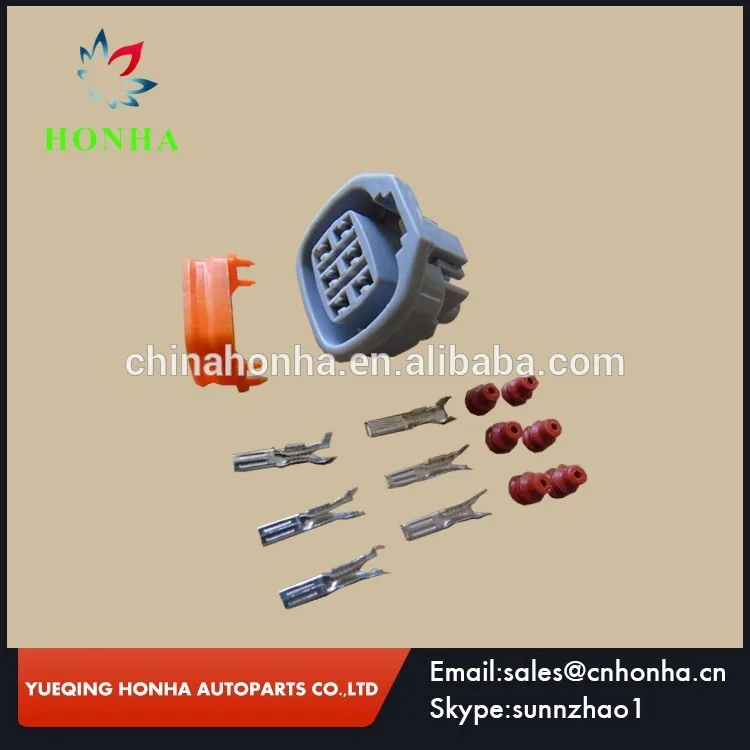 Free shipping 6 pin car socket 1JZGTE Idle Air Control Valve Connector Supra IAC Engine Speed ISCV Plug Case For toyota