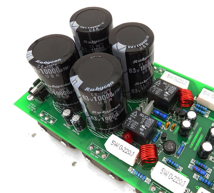 500วัตต์2.0 ACคู่24-32โวลต์Dual C Hannel 2SA1494 + 2SC3858ขยายอำนาจด้านหลังเครื่องขยายเสียงกำลังสูงคณะกรรมการ