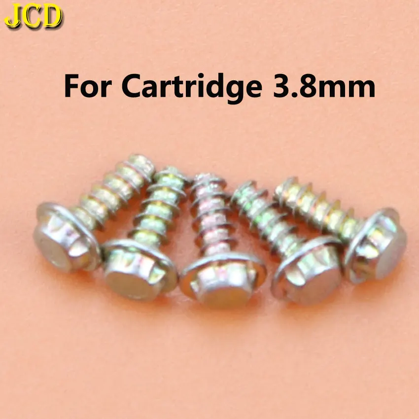 JCD 5 Pieces 3.8mm 4.5mm Security Bit Screws For NES SNES N64 For Gameboy GB Console & Cartridge Case Screws