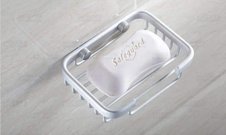 1PC Space Aluminum Bathroom Accessories Products Solid Soap Basket,soap Dish Holder,soap,Accessories complete KH 2041