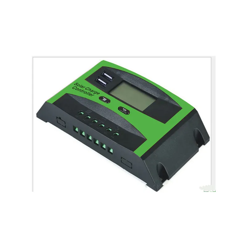 

12V24V30A solar light controller double USB5V Mobile charge LCD solar Power generation system controller LD3024