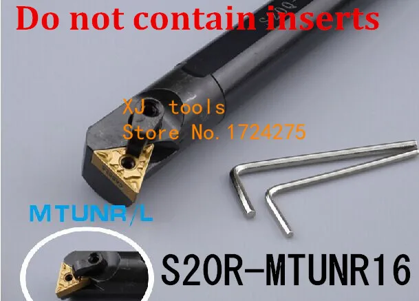 

S20R-MTUNR16/S20R-MTUNL16, 95 градусов внутреннего точения инструмент, токарный инструмент расточной бар, токарный инструмент с ЧПУ, токарный станок