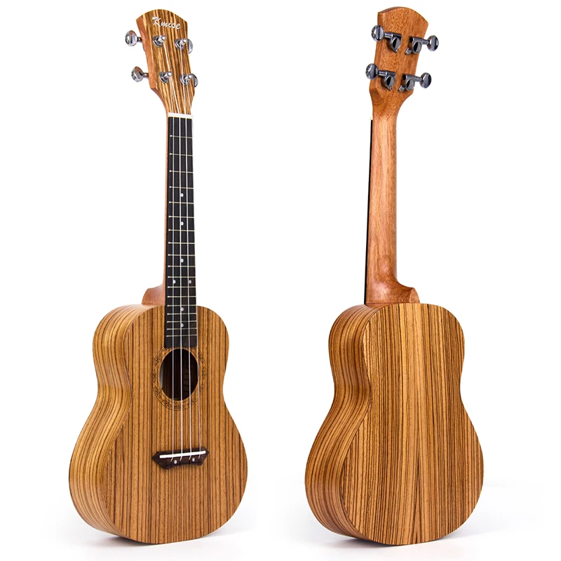 Kmise Tenor Ukulele Ukelele Uke 26 inch 18 Frets Zebrawood 4 String Hawaii Guitar Professional Musical Instrument