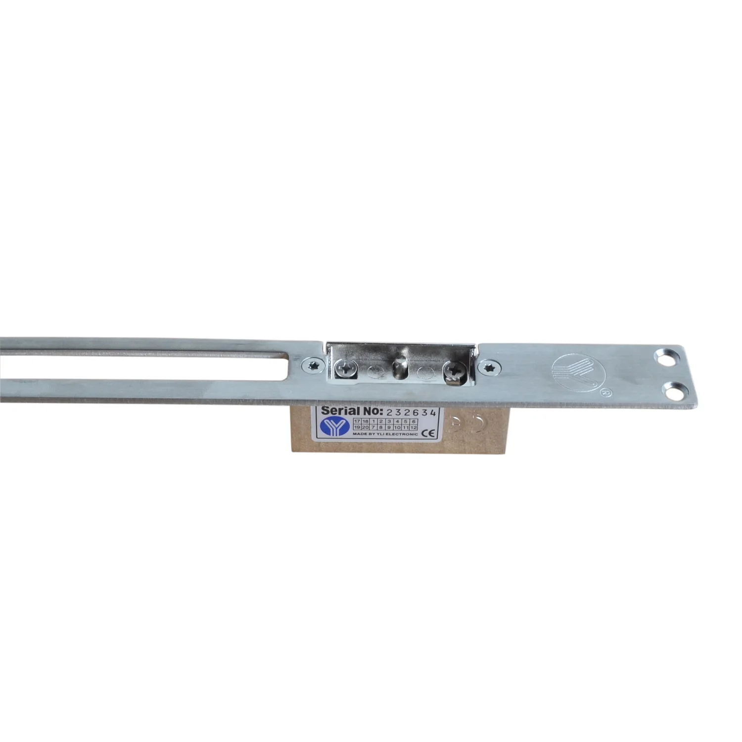 Strike elétrico justo e ajustável