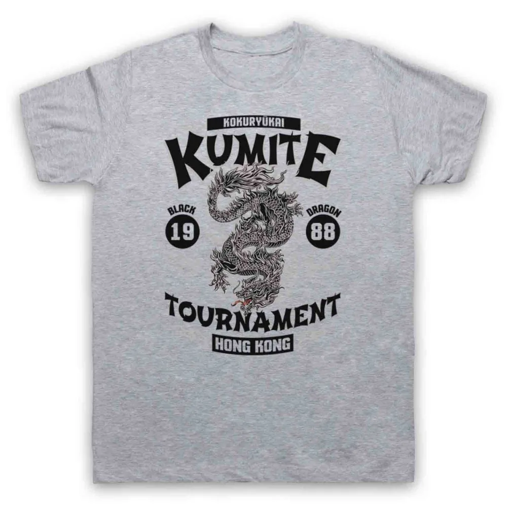 Fashion Popular Style Man T-Shirt Bloodsport Unofficial Kokuryukai Kumite 88 Van Damme T-Shirt Adults & Kids Size scute T Shirts