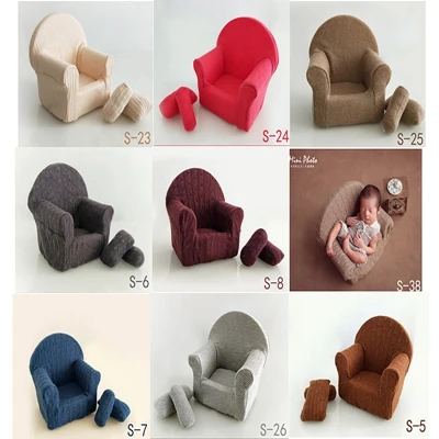 baby sofa cover & pillow newborn photography prop baby seats cover prop baby posing Studio Infant Photoshoot  Accessories