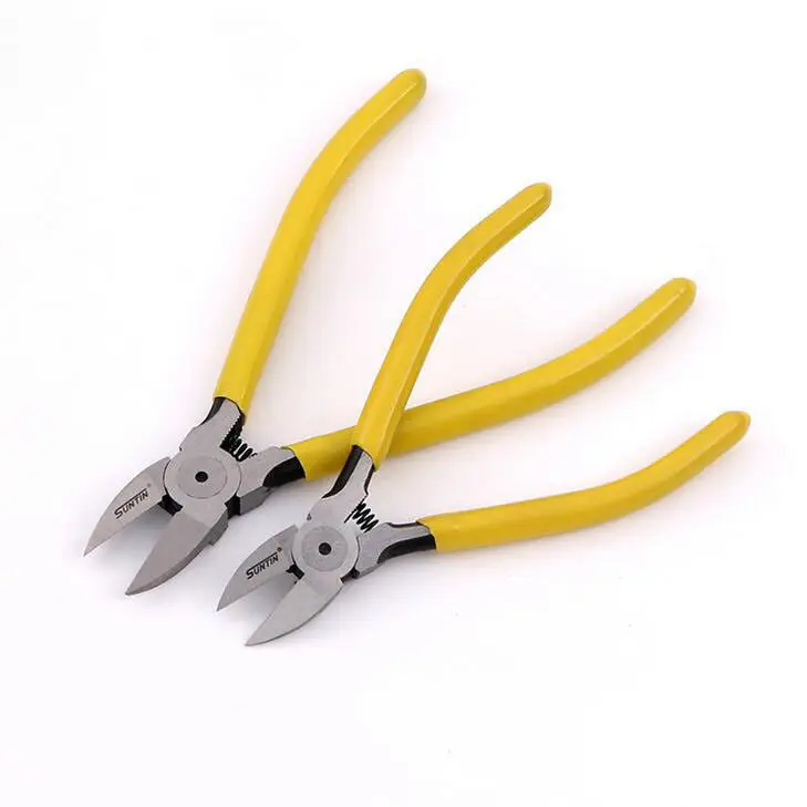 Diagonal Pliers Wire Side Flush Cutter Cutting Copper Cable Shears Repair Tools 1pcs