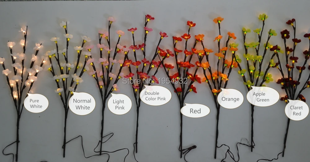 LED Battery Type Blossom Plum Branch Light 20\