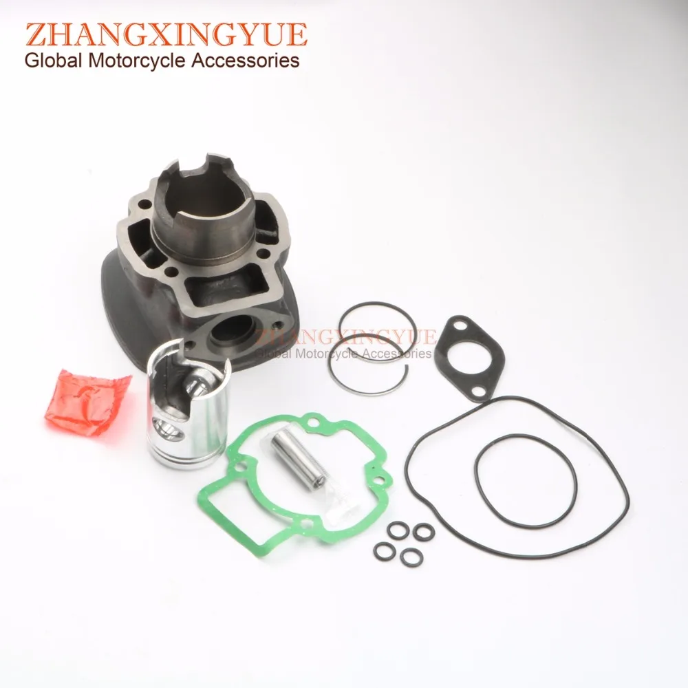 50cc Cylinder Kit for Piaggio Nrg Extreme 99-00 Nrg Rst Mc2 96-98 Zip Sp 96-00 50cc 40mm/12mm