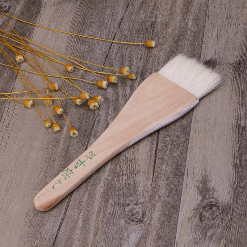 芸術的なヤギの毛のハンドルのブラシ,芸術的なハンドルのブラシ,芸術家,学生,芸術愛好家のための6つのサイズ