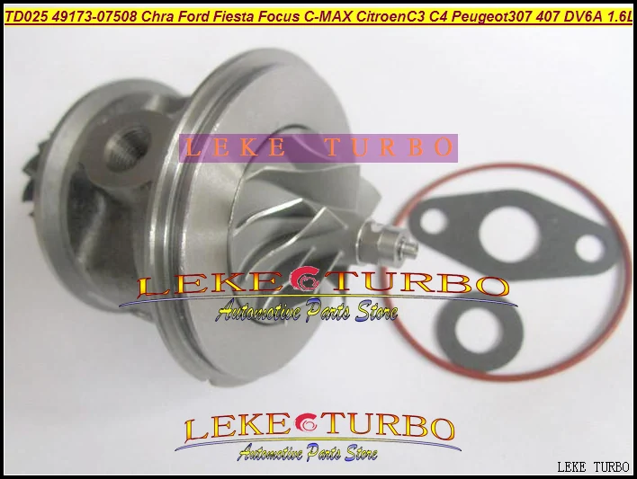 

Turbo Cartridge Chra TD02 49173-07507 49173-07508 49173-07502 965753058 For Citroen Berlingo C3 C4 Jumpy Xsara 1.6L HDi 05- 90HP