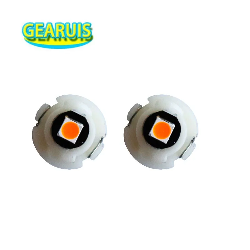 20Pcs T3 T4.2 T4.7 1 SMD 3030 LED Car Auto Dashboard Warning Indicator light Instrument Cluster Bulb Side Light Indicator light