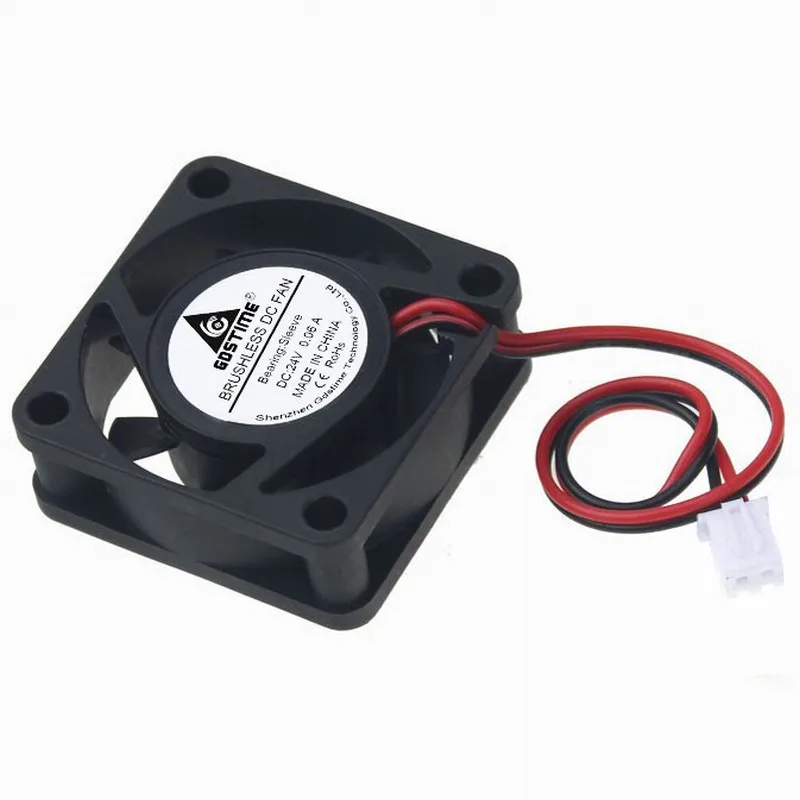 

Gdstime 50 Pcs 24V 40x40x15mm Small DC Brushless Cooling Fan 40mm x 15mm 2Pin Motor Cooler 4015 4cm 40x15mm