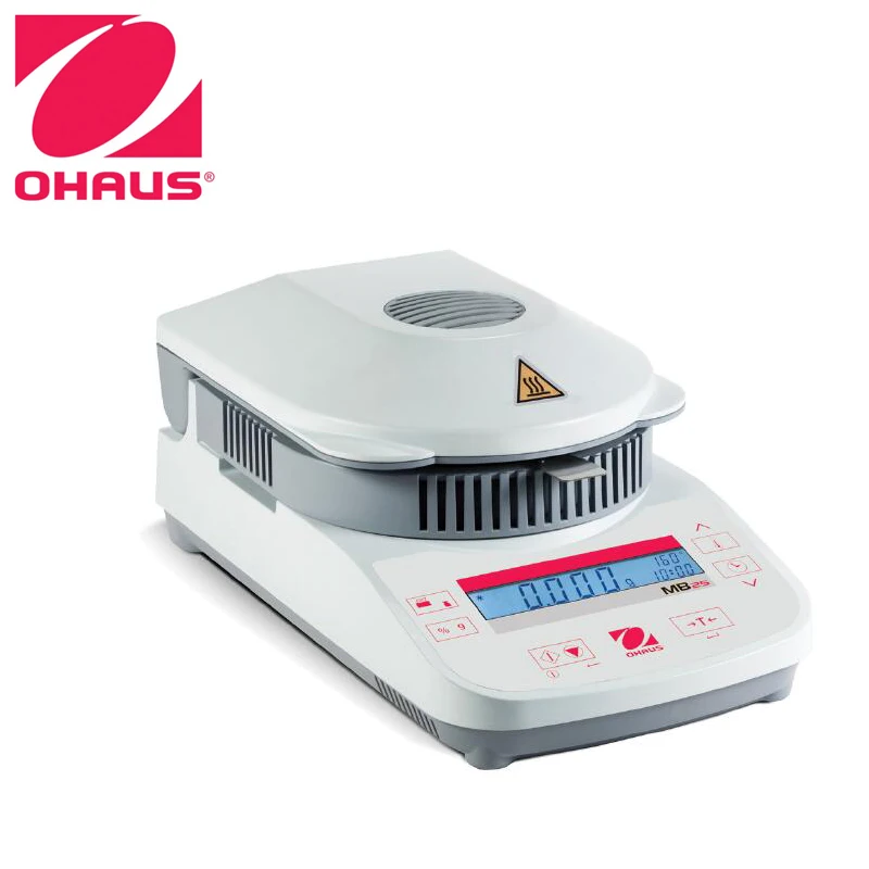 110g 0.005g Ohaus Halogen Heating Moisture Analyzer MB25