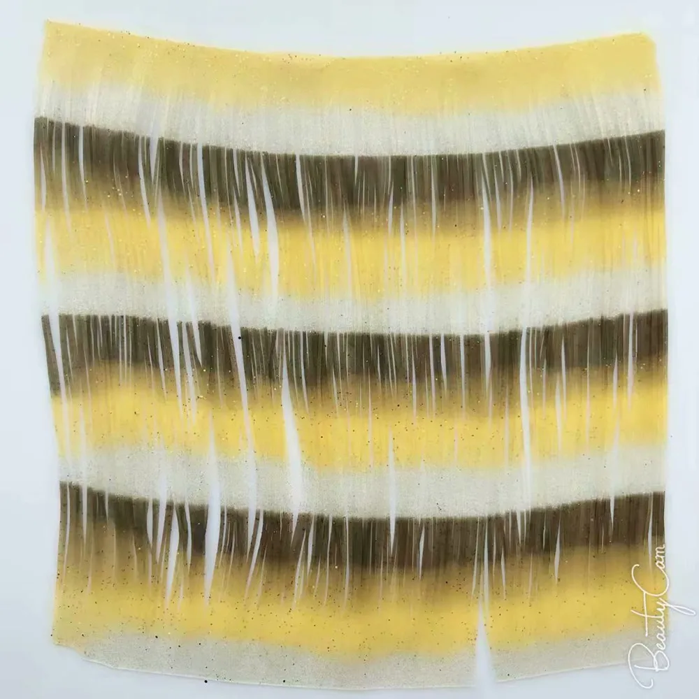 

Fishing Lure Silicone Skirt Layers,Silicone Skirt Material for Tackle Craft, DIY Spinner, Rubber Jigs, Buzzbait---251