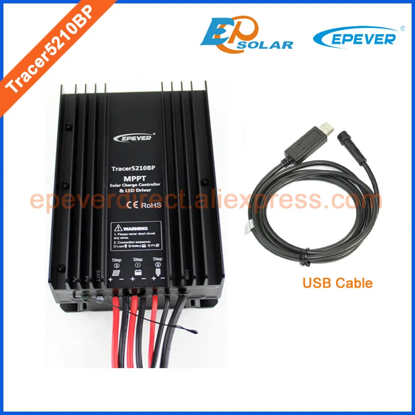 MPPT Tracer5210BP EPEVER EPsolar 20A Solar Controller Free Shipping,High efficiency regulator apply for solar garden lamps