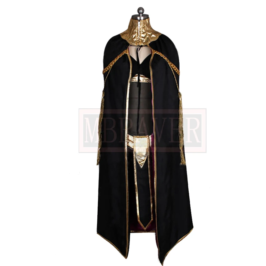 Fire Emblem Awakening Tharja Mage Cosplay Costume Black version Tailor Made Any Size