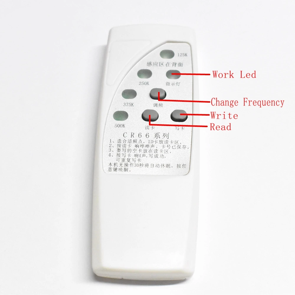 Duplicador de fotocopiadora RFID, Cloner ID EM EM4305 T5577, lector y escritor, 10 Uds., EM4305 T5577, llavero grabable