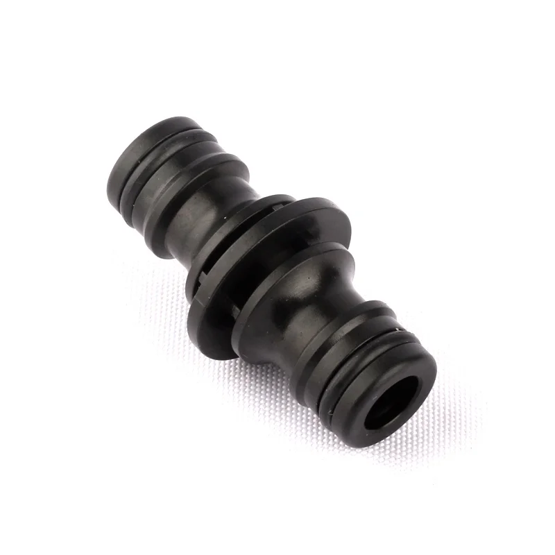 

5pcs High Quality ABS Water Coupling Connector Fittings Feeder Two-way Interchange Quick Connection Garden Irrigation Accessory