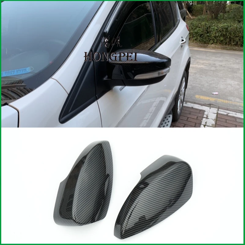 

For Ford Ecosport Escape Kuga 2013-2017 Mirror Housing Rearview Mirror Cover Exterior Mirror Cap Hood Shell Trim Car Accessories