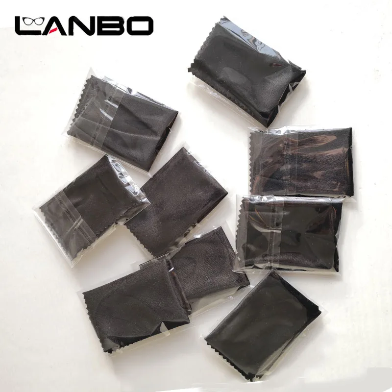 100 Stück Einzeln Verpackte 14*14CM Linsenreinigungstücher Mikrofaser-Brillenputztücher für Sonnenbrillen, Brillen, Kameras und Gläser – Detail 3