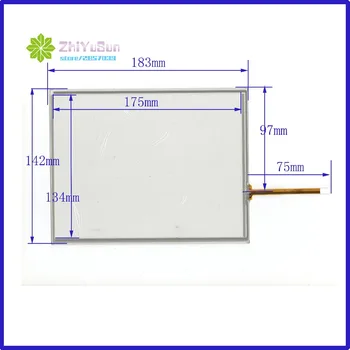 ZhiYuSun SV0844S-02 8.4 inch 183mm*142mm 4 lines touch screen panel 183*142 Sensor glass for GPS CAR industrial control