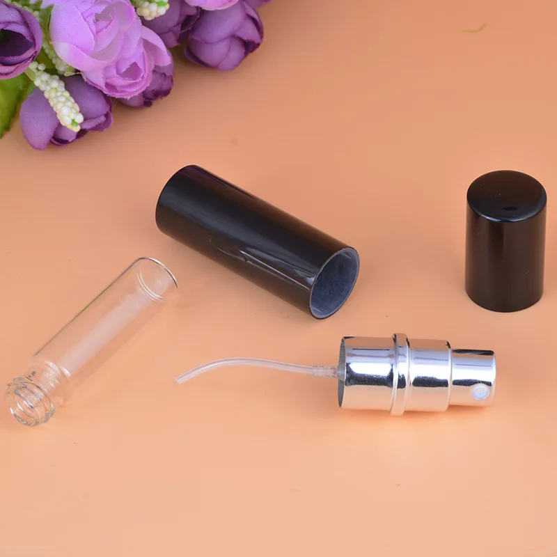 5ml /10ML Empty Travel Mini Portable Refillable Perfume parfum Atomizer Spray Bottles cosmetic containers  li3977