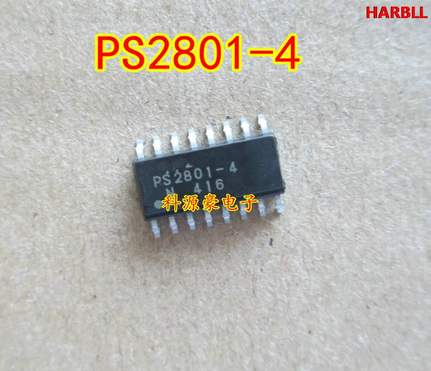 10Pcs PS2801-4 SOP16 16 New