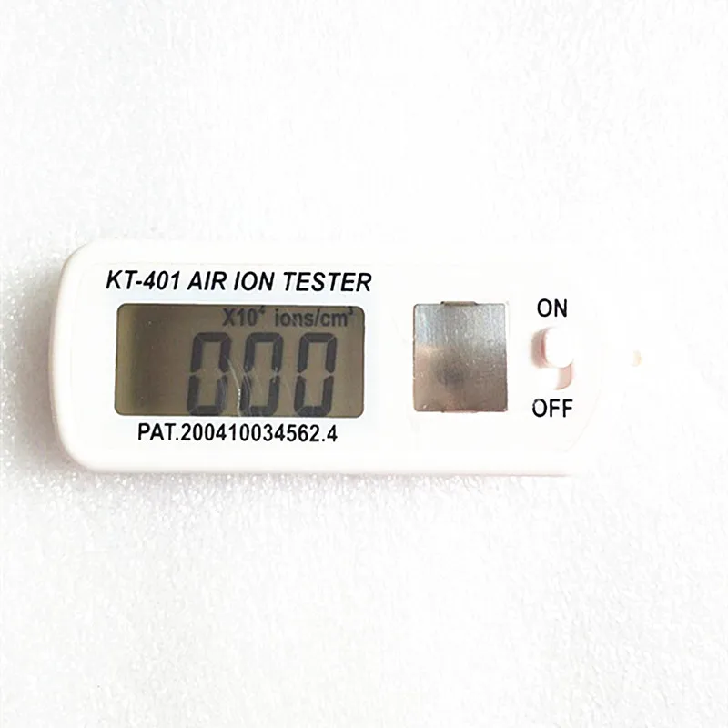 Imagem -04 - Aeroanion Tester Medidor de Íon Aeroanion Detector de Oxigênio Negativo Íons Concentração Ânion Detecto Purificador de ar Automático Kt401 ar