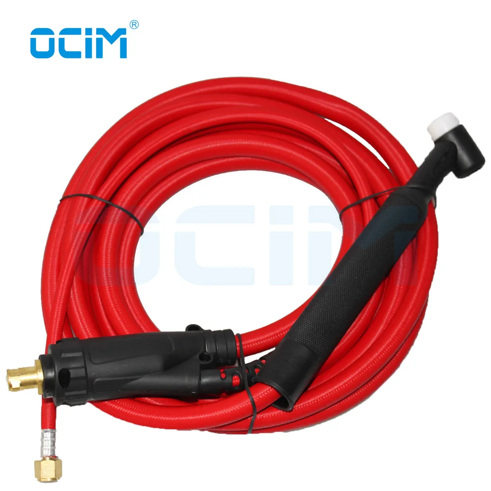 Imagem -05 - Tocha de Soldagem com Mangueira Super Macia 4m Conector 35 a 70 Wp26