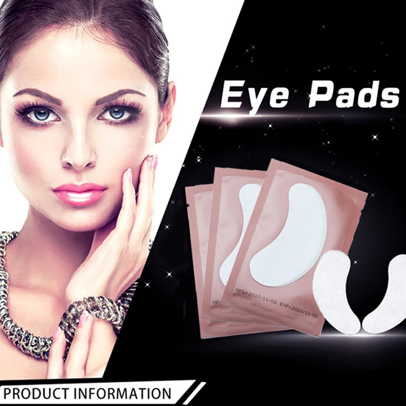 50 คู่/ล็อต Eye Pads ขนตาปลอมแพทช์สำหรับ Eyelash Extension เจลสีชมพู/ทองแพทช์ภายใต้ Eye Gel แพทช์สำหรับขนตา extension