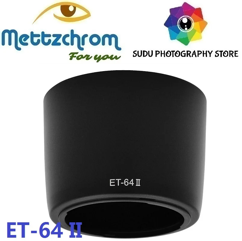 Mettzchrom ET-64 II Bayonet Mount Lens Hood For Canon EF 75-300mm f/4.0-5.6 IS USM lens HOOD ET 64 II ET64 II