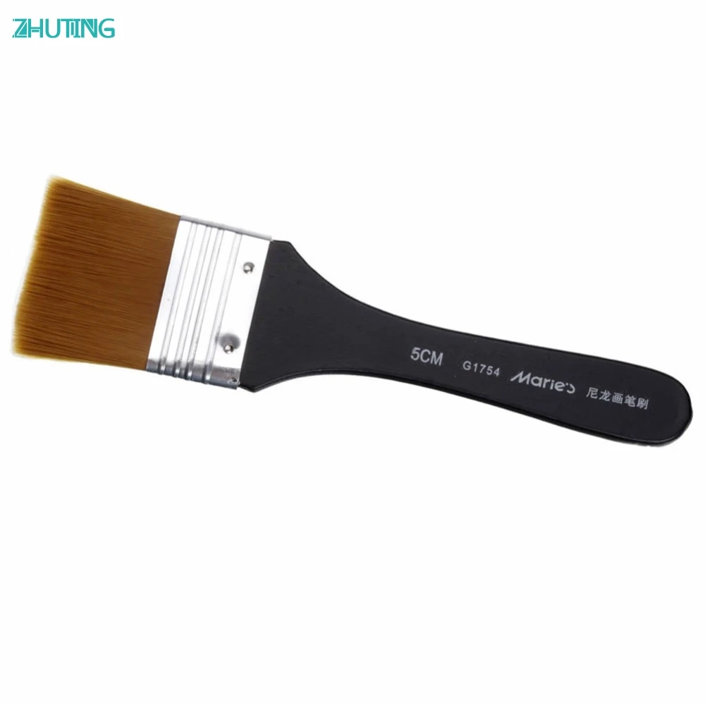 7 Models Nylon Hair Oil Painting Brush Watercolor Artist Paint Brush Pen Art 24BB