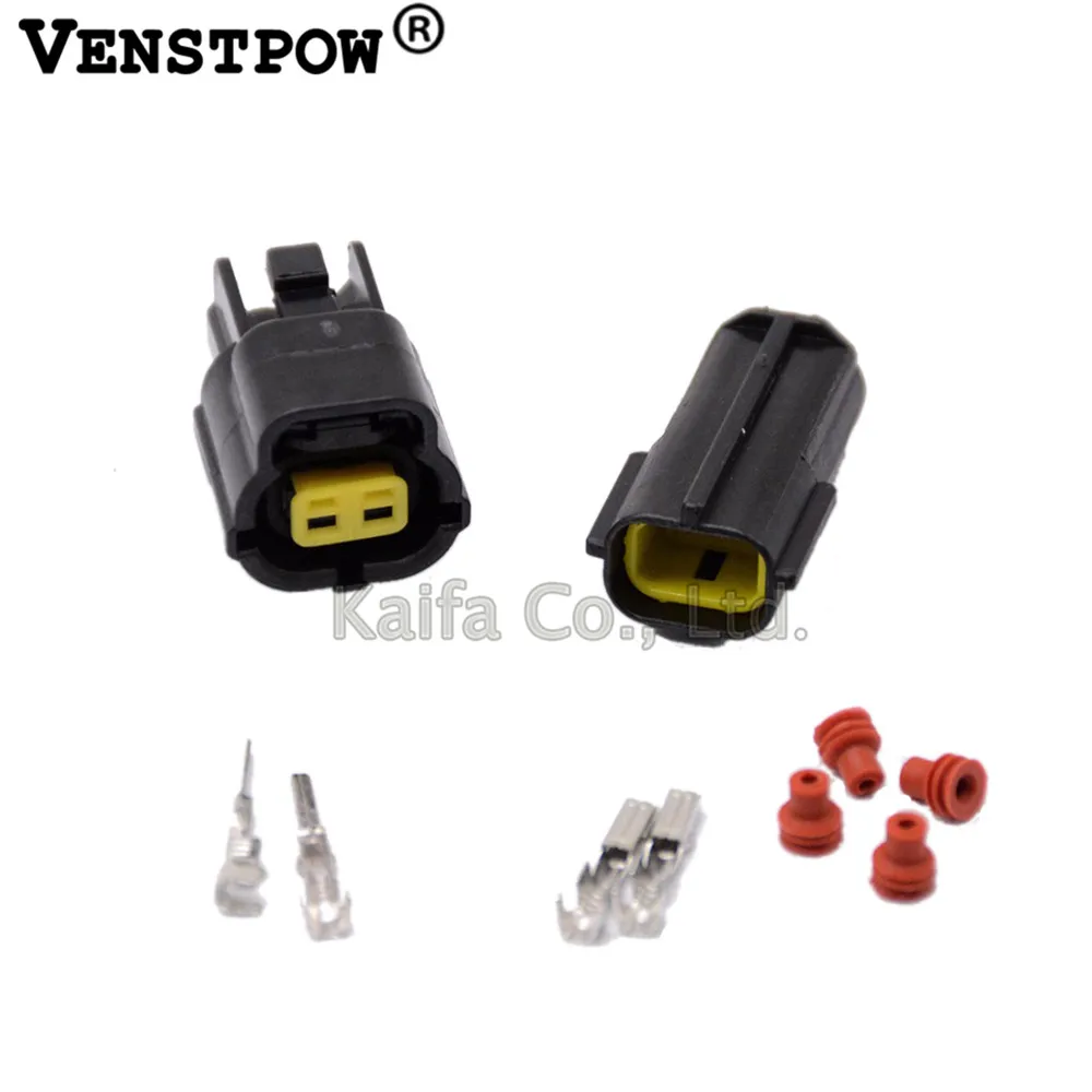 5 sets 2/3/4/6/8/10 Pin Way Waterproof Wire Connector Plug Car Auto Sealed Electrical Set Car Truck  connect