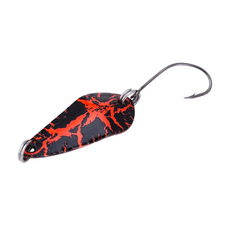 1PCS Mini 3.5g Spoon Fishing Lure 30mm Metal Jigging Lure Baits Hard Fishing Tackle Crankbait Jig Swimbait Pesca