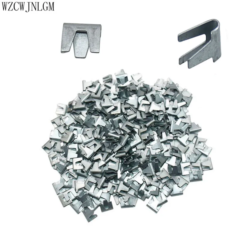 1200 pcs  Cage Assembly Accessories Special Stainless Steel Cage Fixture Assembly Buckle Poultry cage supplies