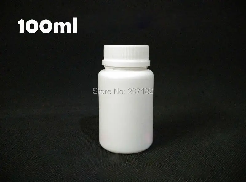 

= (100sets/lot) 100ml PE round bottle,medicine bottle,plastic bottle