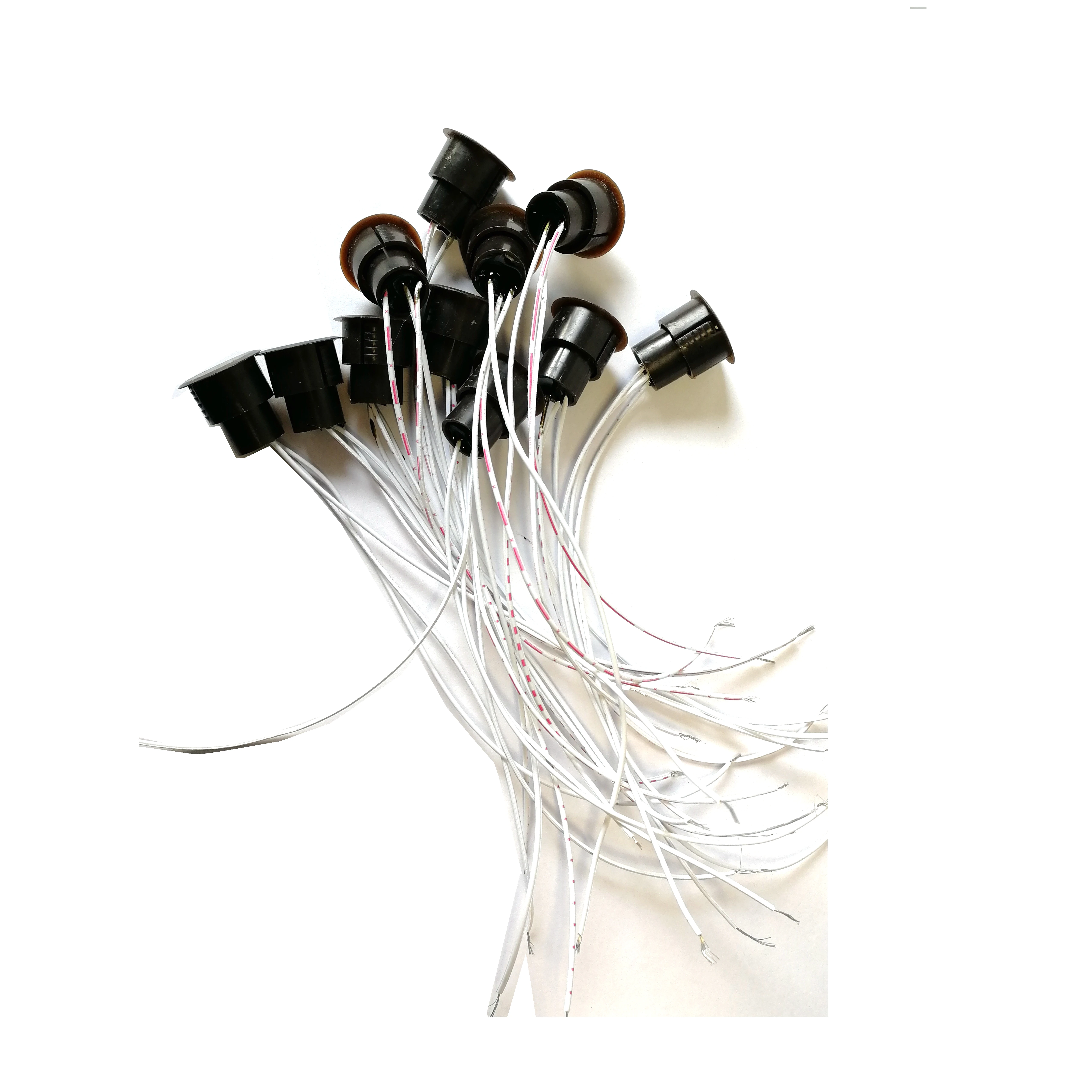 10pcs/lot NO NC COM 3 Cable Wired Contact induction door windows Magnetic sneor switch NO/NC