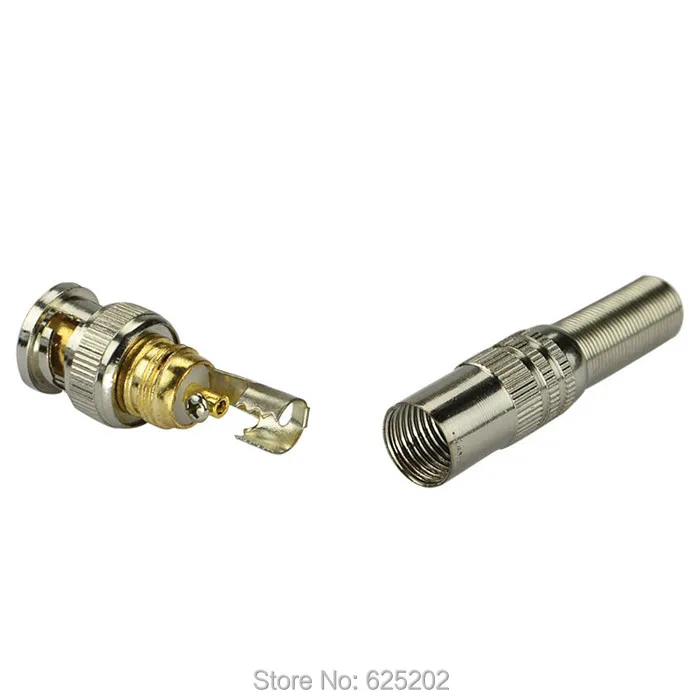 CCTV BNC Connector Gratis Gelast 6 stuks gratis zending