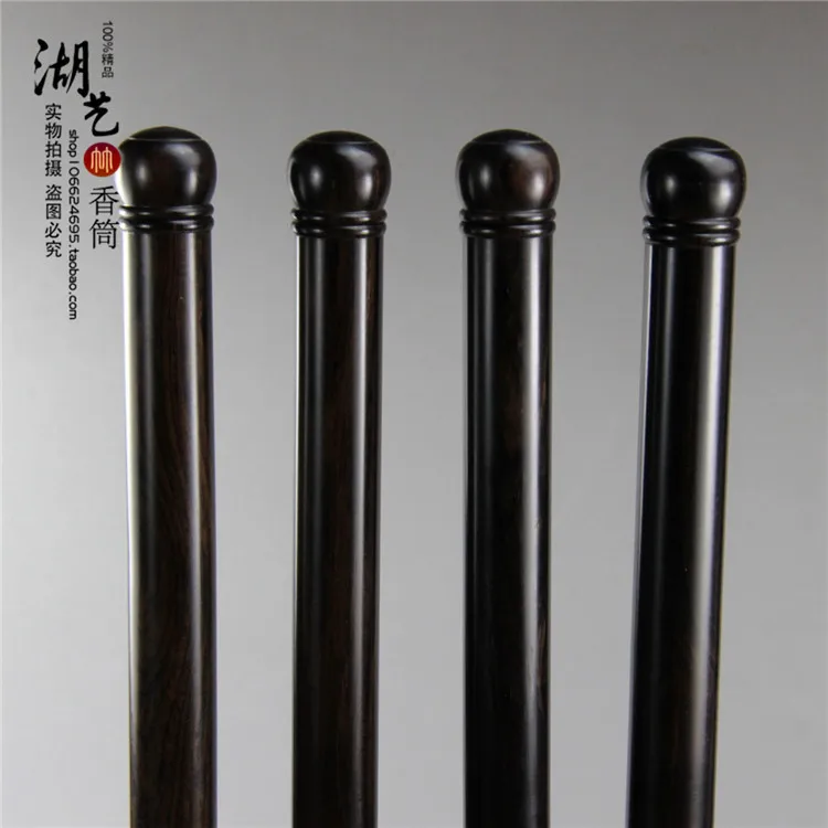 Purple wingceltis ebony round head screw joss stick incense cylinder tube Box line lie ointment Factory direct sale engraved