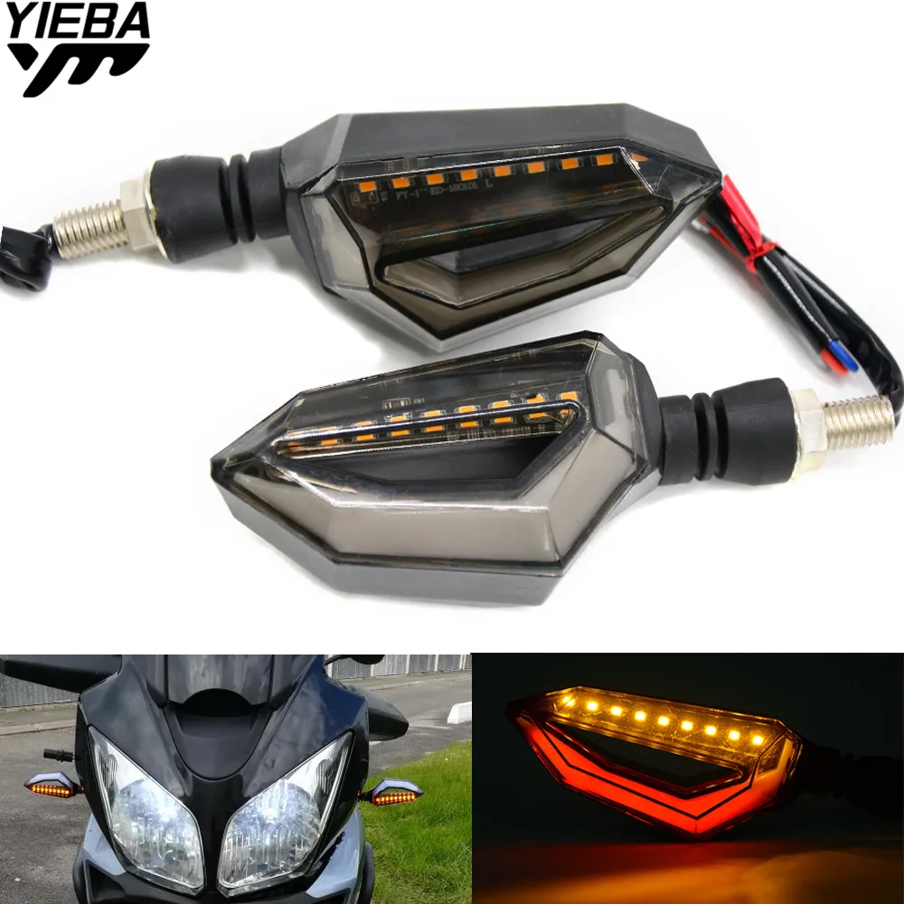 

Motorcycle Turn Signal Light LED Indicators Lights Universal FOR YAMAHA HONDA KAWASAKI SUZUKI HAYABUSA/GSXR1300 GSX-S1000/F/ABS