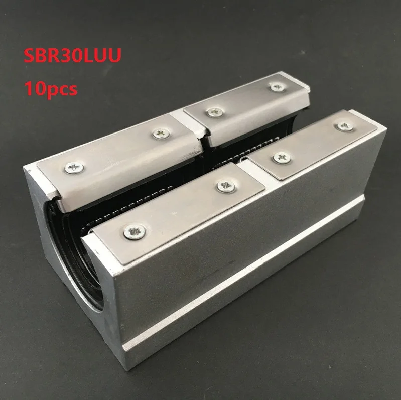 

10pcs/lot SBR30LUU SME30LUU Open Type Linear Ball Motion Bearing Blocks for SBR30 30mm linear guide rail for CNC router parts