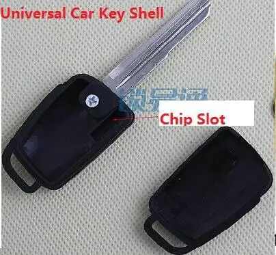 Best Quality 5pcs/lot Universal Car key Shell ForAudi key handle shell handle DIY fixed firmly without Key blade