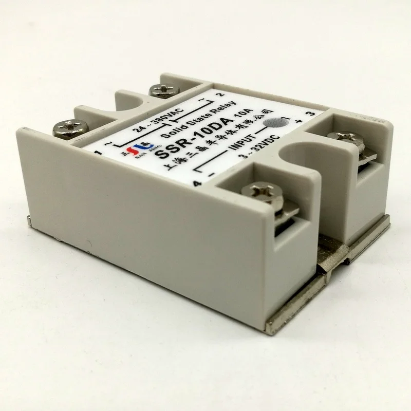 Solid state relay SSR-100DA 100A 3-32V DC TO 24-380V AC SSR 100DA relay solid state